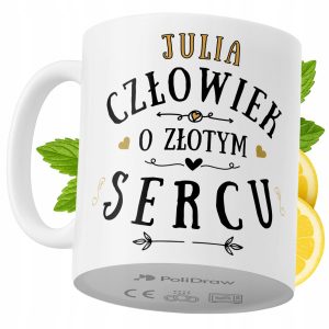 Kubek Dla Juli na Prezent z Nadrukiem ze Zdjęciem 330 ml PoliDraw 971724 Kubek Dla Juli na Prezent z Nadrukiem ze Zdjęciem 330 ml PoliDraw 971724