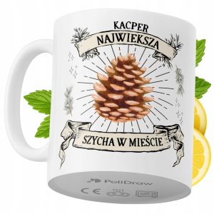 Kubek Dla Kacpra na Prezent z Nadrukiem ze Zdjęciem 330 ml PoliDraw 971996 Kubek Dla Kacpra na Prezent z Nadrukiem ze Zdjęciem 330 ml PoliDraw 971996
