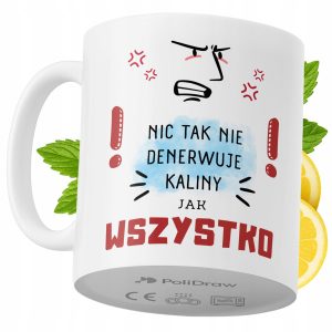 Kubek Dla Kaliny na Prezent z Nadrukiem ze Zdjęciem 330 ml PoliDraw 973981 Kubek Dla Kaliny na Prezent z Nadrukiem ze Zdjęciem 330 ml PoliDraw 973981