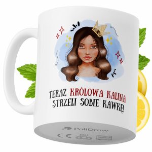Kubek Dla Kaliny na Prezent z Nadrukiem ze Zdjęciem 330 ml PoliDraw 970475 Kubek Dla Kaliny na Prezent z Nadrukiem ze Zdjęciem 330 ml PoliDraw 970475