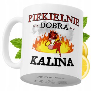 Kubek Dla Kaliny na Prezent z Nadrukiem ze Zdjęciem 330 ml PoliDraw 970767 Kubek Dla Kaliny na Prezent z Nadrukiem ze Zdjęciem 330 ml PoliDraw 970767