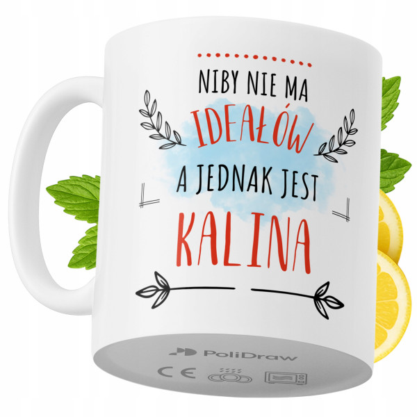 Kubek Dla Kaliny na Prezent z Nadrukiem ze Zdjęciem 330 ml PoliDraw 971600