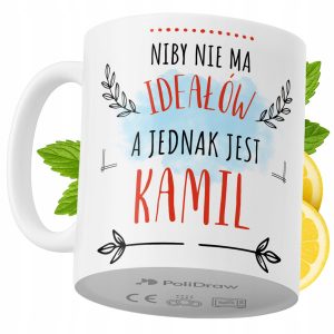 Kubek Dla Kamila na Prezent z Nadrukiem ze Zdjęciem 330 ml PoliDraw 971476 Kubek Dla Kamila na Prezent z Nadrukiem ze Zdjęciem 330 ml PoliDraw 971476
