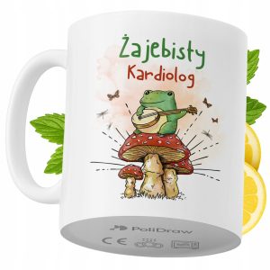 Kubek Dla Kardiologa na Prezent z Nadrukiem ze Zdjęciem 330 ml PoliDraw 970772 Kubek Dla Kardiologa na Prezent z Nadrukiem ze Zdjęciem 330 ml PoliDraw 970772