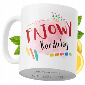 Kubek Dla Kardiologa na Prezent z Nadrukiem ze Zdjęciem 330 ml PoliDraw 970273 Kubek Dla Kardiologa na Prezent z Nadrukiem ze Zdjęciem 330 ml PoliDraw 970273