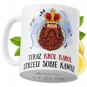 Kubek Dla Karola na Prezent z Nadrukiem ze Zdjęciem 330 ml PoliDraw 973019 Kubek Dla Karola na Prezent z Nadrukiem ze Zdjęciem 330 ml PoliDraw 973019