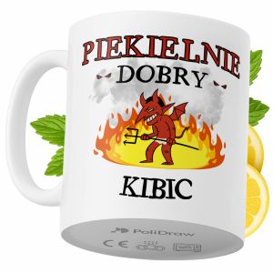 Kubek Dla Kibica na Prezent z Nadrukiem ze Zdjęciem 330 ml PoliDraw 973925 Kubek Dla Kibica na Prezent z Nadrukiem ze Zdjęciem 330 ml PoliDraw 973925