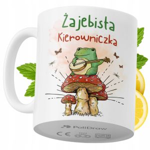 Kubek Dla Kierowniczki na Prezent z Nadrukiem ze Zdjęciem 330 ml PoliDraw 970463 Kubek Dla Kierowniczki na Prezent z Nadrukiem ze Zdjęciem 330 ml PoliDraw 970463