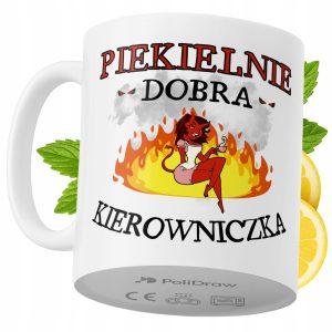 Kubek Dla Kierowniczki na Prezent z Nadrukiem ze Zdjęciem 330 ml PoliDraw 970452 Kubek Dla Kierowniczki na Prezent z Nadrukiem ze Zdjęciem 330 ml PoliDraw 970452