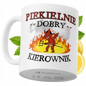 Kubek Dla Kierownika na Prezent z Nadrukiem ze Zdjęciem 330 ml PoliDraw 970601 Kubek Dla Kierownika na Prezent z Nadrukiem ze Zdjęciem 330 ml PoliDraw 970601