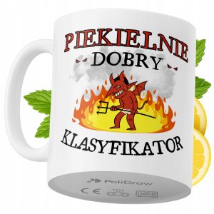 Kubek Dla Klasyfikatora na Prezent z Nadrukiem ze Zdjęciem 330 ml PoliDraw 972713 Kubek Dla Klasyfikatora na Prezent z Nadrukiem ze Zdjęciem 330 ml PoliDraw 972713
