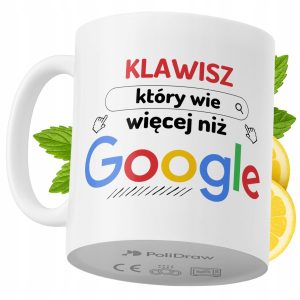 Kubek Dla Klawisza na Prezent z Nadrukiem ze Zdjęciem 330 ml PoliDraw 970280