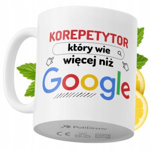 Kubek Dla Korepetytora na Prezent z Nadrukiem ze Zdjęciem 330 ml PoliDraw 970505 Kubek Dla Korepetytora na Prezent z Nadrukiem ze Zdjęciem 330 ml PoliDraw 970505