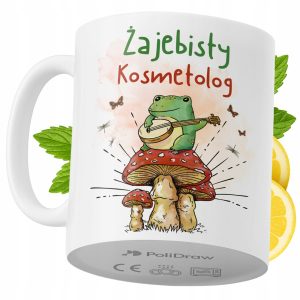 Kubek Dla Kosmetologa na Prezent z Nadrukiem ze Zdjęciem 330 ml PoliDraw 971824 Kubek Dla Kosmetologa na Prezent z Nadrukiem ze Zdjęciem 330 ml PoliDraw 971824