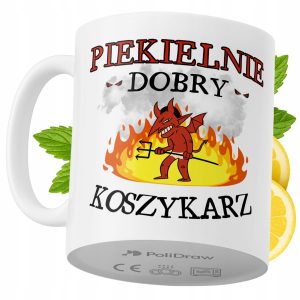 Kubek Dla Koszykarza na Prezent z Nadrukiem ze Zdjęciem 330 ml PoliDraw 971062 Kubek Dla Koszykarza na Prezent z Nadrukiem ze Zdjęciem 330 ml PoliDraw 971062