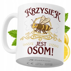 Kubek Dla Krzyśka na Prezent z Nadrukiem ze Zdjęciem 330 ml PoliDraw 971669 Kubek Dla Krzyśka na Prezent z Nadrukiem ze Zdjęciem 330 ml PoliDraw 971669