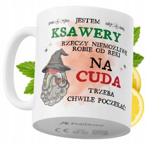 Kubek Dla Ksawerego na Prezent z Nadrukiem ze Zdjęciem 330 ml PoliDraw 971055 Kubek Dla Ksawerego na Prezent z Nadrukiem ze Zdjęciem 330 ml PoliDraw 971055