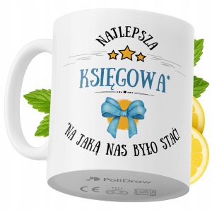 Kubek Dla Księgowej na Prezent z Nadrukiem ze Zdjęciem 330 ml PoliDraw 970436 Kubek Dla Księgowej na Prezent z Nadrukiem ze Zdjęciem 330 ml PoliDraw 970436
