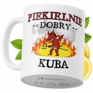 Kubek Dla Kuby na Prezent z Nadrukiem ze Zdjęciem 330 ml PoliDraw 971464