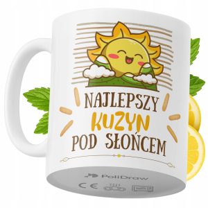 Kubek Dla Kuzyna na Prezent z Nadrukiem ze Zdjęciem 330 ml PoliDraw 971166