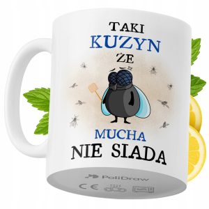 Kubek Dla Kuzyna na Prezent z Nadrukiem ze Zdjęciem 330 ml PoliDraw 971737