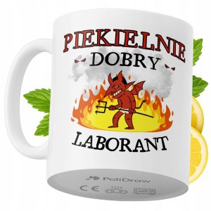 Kubek Dla Laboranta na Prezent z Nadrukiem ze Zdjęciem 330 ml PoliDraw 971971