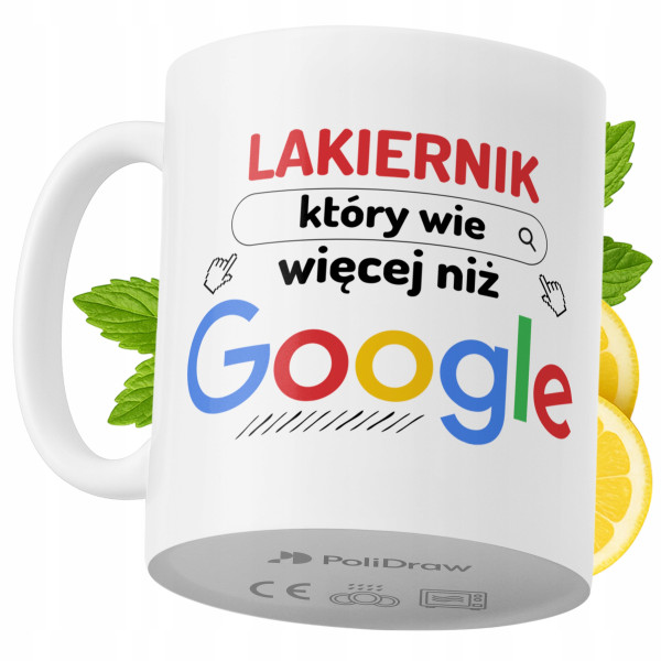 Kubek Dla Lakiernika na Prezent z Nadrukiem ze Zdjęciem 330 ml PoliDraw 970633