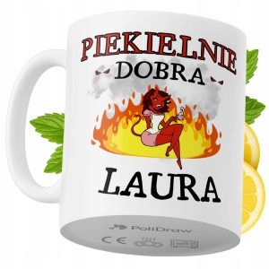 Kubek Dla Laury na Prezent z Nadrukiem ze Zdjęciem 330 ml PoliDraw 972004 Kubek Dla Laury na Prezent z Nadrukiem ze Zdjęciem 330 ml PoliDraw 972004