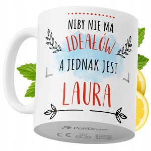 Kubek Dla Laury na Prezent z Nadrukiem ze Zdjęciem 330 ml PoliDraw 972006 Kubek Dla Laury na Prezent z Nadrukiem ze Zdjęciem 330 ml PoliDraw 972006
