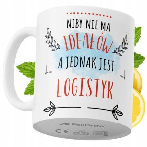 Kubek Dla Logistyka na Prezent z Nadrukiem ze Zdjęciem 330 ml PoliDraw 970576 Kubek Dla Logistyka na Prezent z Nadrukiem ze Zdjęciem 330 ml PoliDraw 970576
