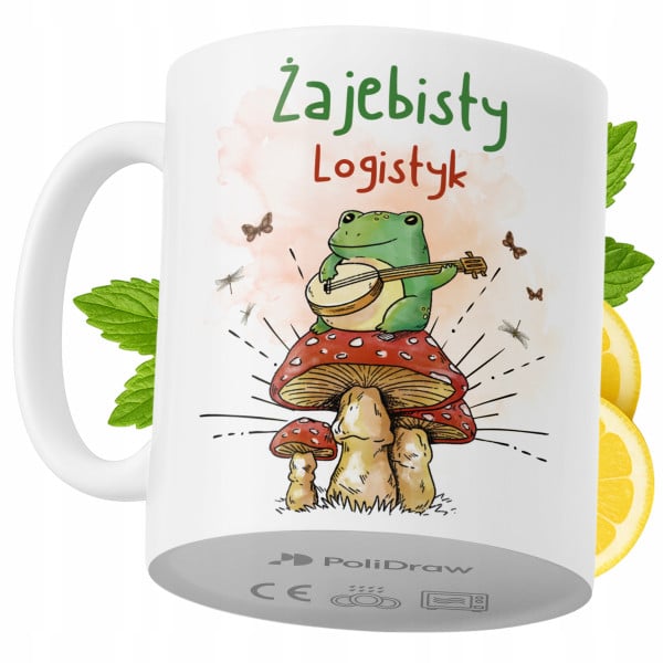 Kubek Dla Logistyka na Prezent z Nadrukiem ze Zdjęciem 330 ml PoliDraw 970557