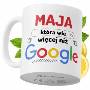 Kubek Dla Mai na Prezent z Nadrukiem ze Zdjęciem 330 ml PoliDraw 970253