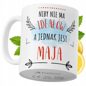 Kubek Dla Mai na Prezent z Nadrukiem ze Zdjęciem 330 ml PoliDraw 971402