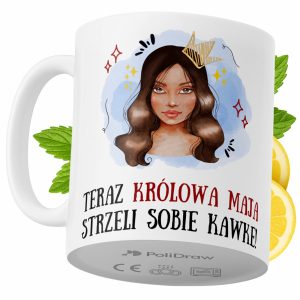 Kubek Dla Mai na Prezent z Nadrukiem ze Zdjęciem 330 ml PoliDraw 971833