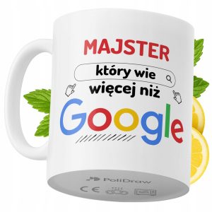 Kubek Dla Majstra na Prezent z Nadrukiem ze Zdjęciem 330 ml PoliDraw 971774 Kubek Dla Majstra na Prezent z Nadrukiem ze Zdjęciem 330 ml PoliDraw 971774