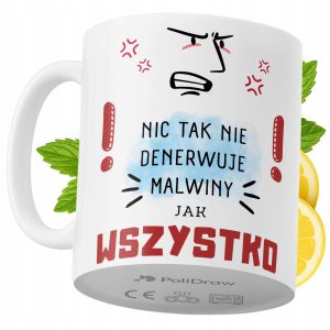 Kubek Dla Malwiny na Prezent z Nadrukiem ze Zdjęciem 330 ml PoliDraw 971543 Kubek Dla Malwiny na Prezent z Nadrukiem ze Zdjęciem 330 ml PoliDraw 971543