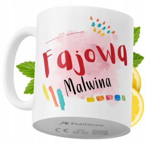 Kubek Dla Malwiny na Prezent z Nadrukiem ze Zdjęciem 330 ml PoliDraw 971788 Kubek Dla Malwiny na Prezent z Nadrukiem ze Zdjęciem 330 ml PoliDraw 971788