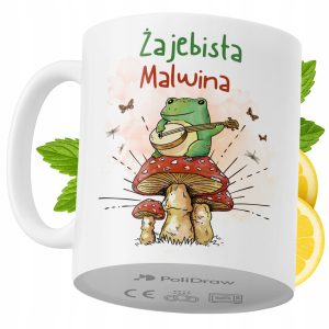 Kubek Dla Malwiny na Prezent z Nadrukiem ze Zdjęciem 330 ml PoliDraw 970589 Kubek Dla Malwiny na Prezent z Nadrukiem ze Zdjęciem 330 ml PoliDraw 970589