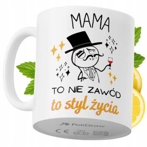 Kubek Dla Mamy na Prezent z Nadrukiem ze Zdjęciem 330 ml PoliDraw 970445 Kubek Dla Mamy na Prezent z Nadrukiem ze Zdjęciem 330 ml PoliDraw 970445