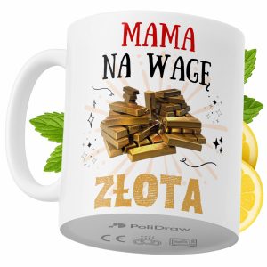 Kubek Dla Mamy na Prezent z Nadrukiem ze Zdjęciem 330 ml PoliDraw 971470 Kubek Dla Mamy na Prezent z Nadrukiem ze Zdjęciem 330 ml PoliDraw 971470