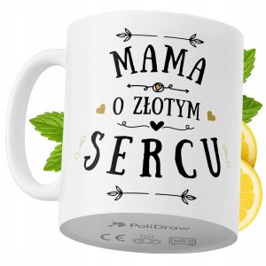 Kubek Dla Mamy na Prezent z Nadrukiem ze Zdjęciem 330 ml PoliDraw 970657 Kubek Dla Mamy na Prezent z Nadrukiem ze Zdjęciem 330 ml PoliDraw 970657