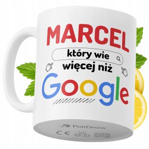 Kubek Dla Marcela na Prezent z Nadrukiem ze Zdjęciem 330 ml PoliDraw 971562 Kubek Dla Marcela na Prezent z Nadrukiem ze Zdjęciem 330 ml PoliDraw 971562
