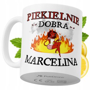 Kubek Dla Marceliny na Prezent z Nadrukiem ze Zdjęciem 330 ml PoliDraw 971335