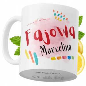 Kubek Dla Marceliny na Prezent z Nadrukiem ze Zdjęciem 330 ml PoliDraw 971858