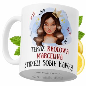 Kubek Dla Marceliny na Prezent z Nadrukiem ze Zdjęciem 330 ml PoliDraw 971986
