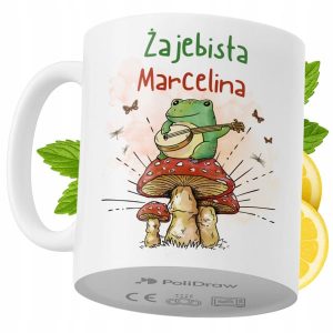 Kubek Dla Marceliny na Prezent z Nadrukiem ze Zdjęciem 330 ml PoliDraw 970675