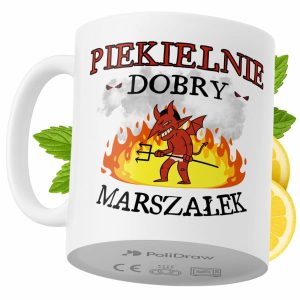 Kubek Dla Marszałka na Prezent z Nadrukiem ze Zdjęciem 330 ml PoliDraw 970354