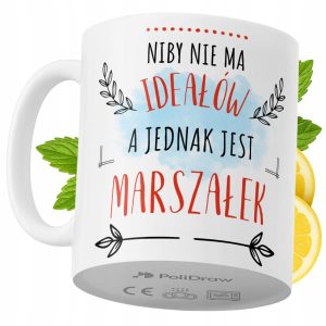 Kubek Dla Marszałka na Prezent z Nadrukiem ze Zdjęciem 330 ml PoliDraw 970315