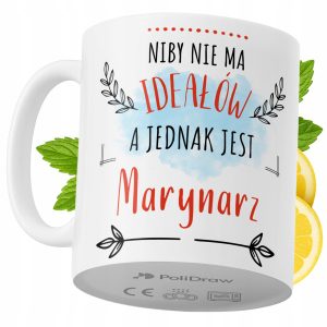 Kubek Dla Marynarza na Prezent z Nadrukiem ze Zdjęciem 330 ml PoliDraw 970659 Kubek Dla Marynarza na Prezent z Nadrukiem ze Zdjęciem 330 ml PoliDraw 970659