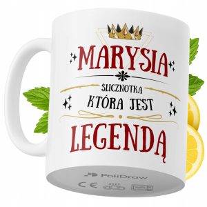 Kubek Dla Marysi na Prezent z Nadrukiem ze Zdjęciem 330 ml PoliDraw 971630 Kubek Dla Marysi na Prezent z Nadrukiem ze Zdjęciem 330 ml PoliDraw 971630